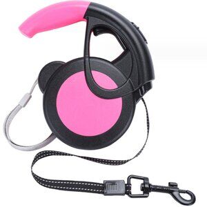 Automatic Retractable Pet Leash – Durable Nylon, 16 ft Rope, One-Handed Braking